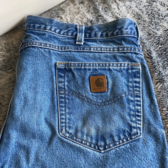 Carhartt Destroyed Mom Jeans Ultra High Waisted - Picture 14 of 15
